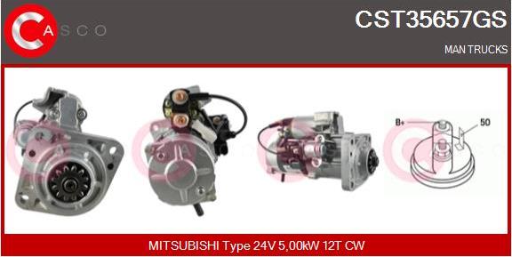 Casco CST35657GS - Starter aaoparts.ro