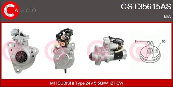 Casco CST35615AS - Starter aaoparts.ro
