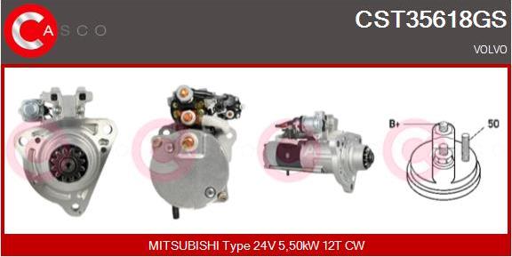 Casco CST35618GS - Starter aaoparts.ro