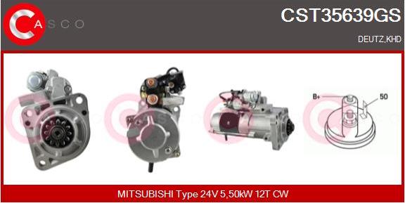 Casco CST35639GS - Starter aaoparts.ro