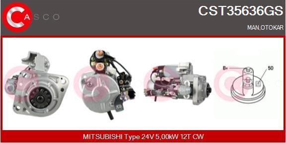 Casco CST35636GS - Starter aaoparts.ro