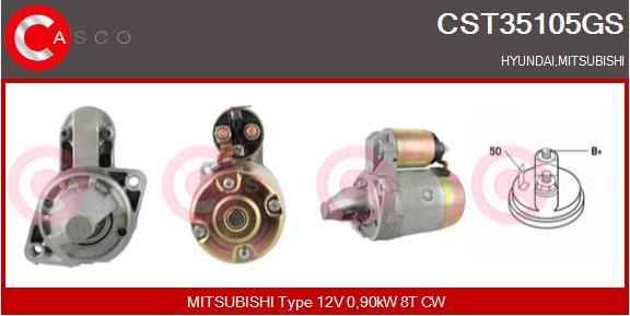 Casco CST35105GS - Starter aaoparts.ro