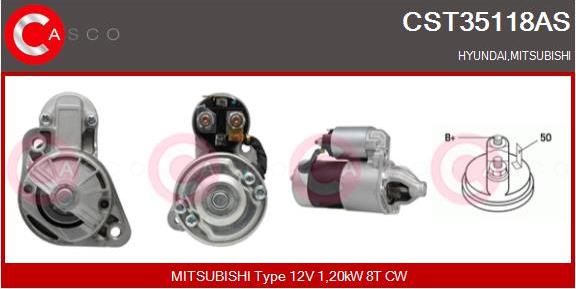 Casco CST35118AS - Starter aaoparts.ro