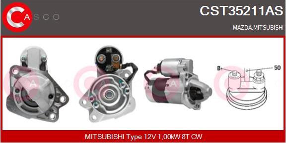 Casco CST35211AS - Starter aaoparts.ro