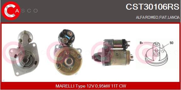 Casco CST30106RS - Starter aaoparts.ro