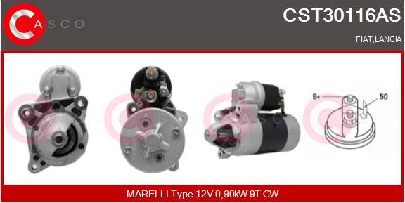 Casco CST30116AS - Starter aaoparts.ro