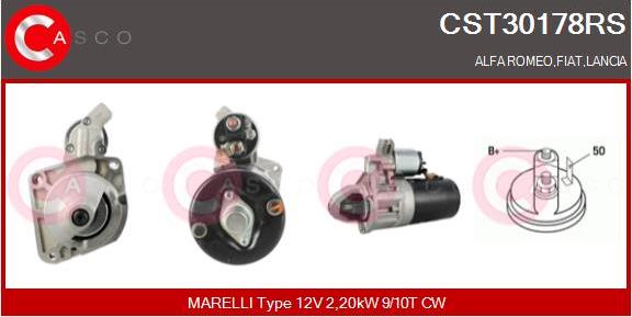 Casco CST30178RS - Starter aaoparts.ro