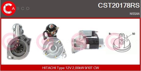 Casco CST20178RS - Starter aaoparts.ro