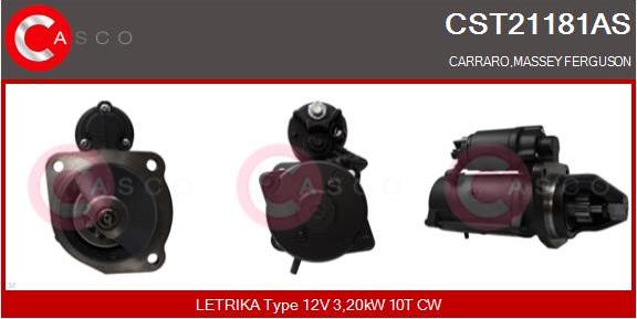 Casco CST21181AS - Starter aaoparts.ro
