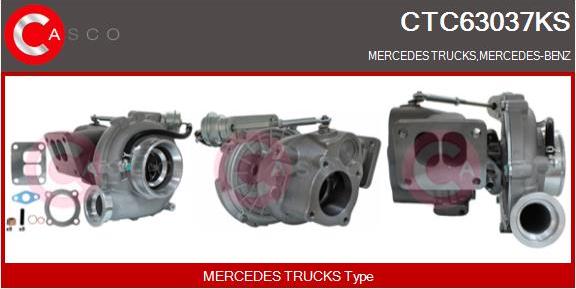 Casco CTC63037KS - Compresor,sistem de supraalimentare aaoparts.ro