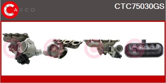 Casco CTC75030GS - Compresor,sistem de supraalimentare aaoparts.ro