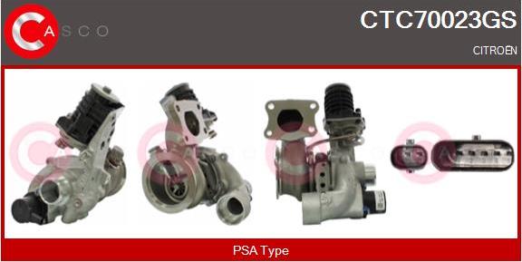 Casco CTC70023GS - Compresor,sistem de supraalimentare aaoparts.ro