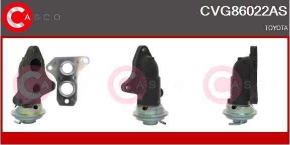 Casco CVG86022AS - Supapa EGR aaoparts.ro