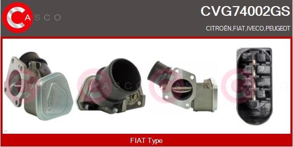 Casco CVG74002GS - Supapa EGR aaoparts.ro