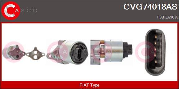 Casco CVG74018AS - Supapa EGR aaoparts.ro