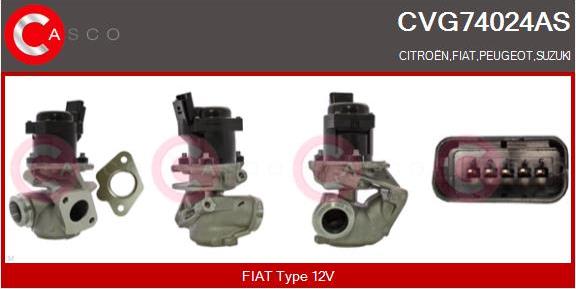 Casco CVG74024AS - Supapa EGR aaoparts.ro