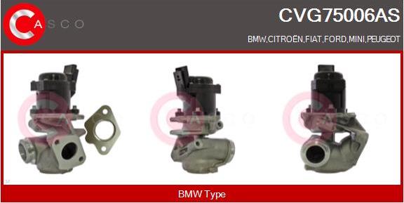 Casco CVG75006AS - Supapa EGR aaoparts.ro