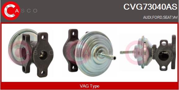 Casco CVG73040AS - Supapa EGR aaoparts.ro