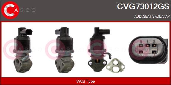 Casco CVG73012GS - Supapa EGR aaoparts.ro