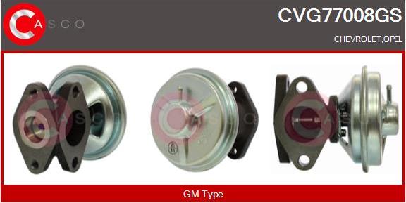 Casco CVG77008GS - Supapa EGR aaoparts.ro