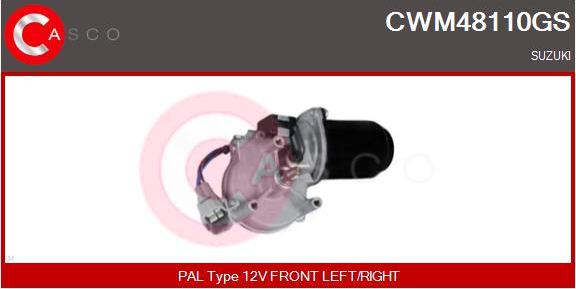 Casco CWM48110GS - Motor stergator aaoparts.ro