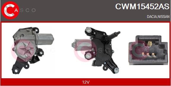 Casco CWM15452AS - Motor stergator aaoparts.ro