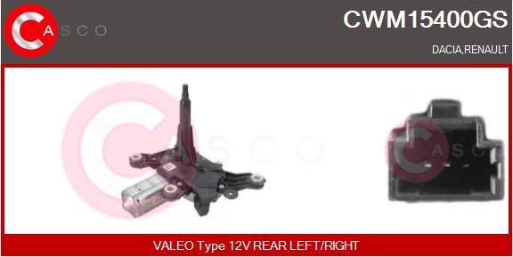 Casco CWM15400GS - Motor stergator aaoparts.ro