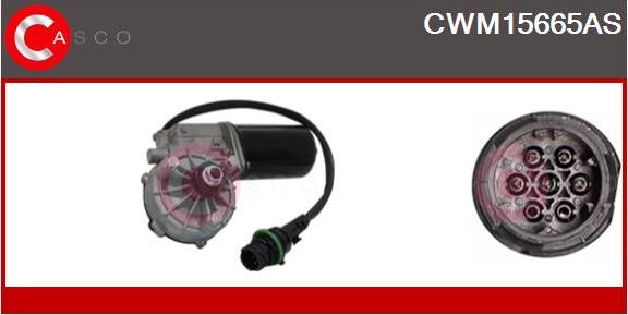 Casco CWM15665AS - Motor stergator aaoparts.ro