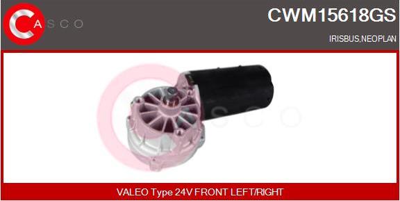 Casco CWM15618GS - Motor stergator aaoparts.ro