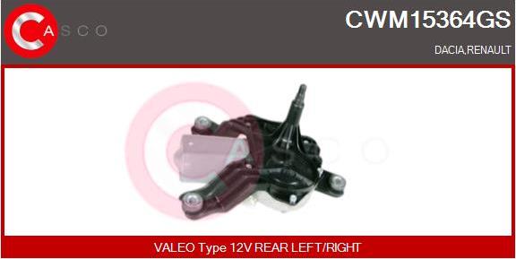 Casco CWM15364GS - Motor stergator aaoparts.ro