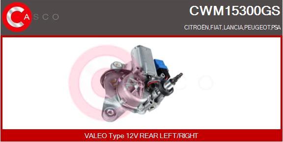 Casco CWM15300GS - Motor stergator aaoparts.ro