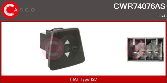 Casco CWR74076AS - Comutator,macara geam aaoparts.ro