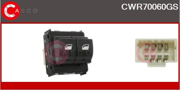 Casco CWR70060GS - Comutator,macara geam aaoparts.ro