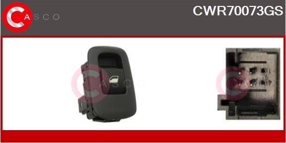 Casco CWR70073GS - Comutator,macara geam aaoparts.ro