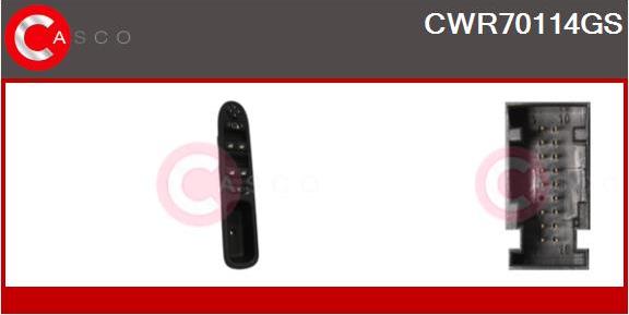 Casco CWR70114GS - Comutator,macara geam aaoparts.ro