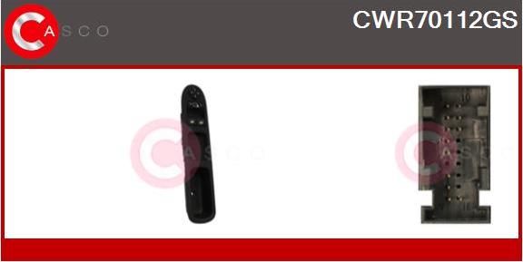 Casco CWR70112GS - Comutator,macara geam aaoparts.ro