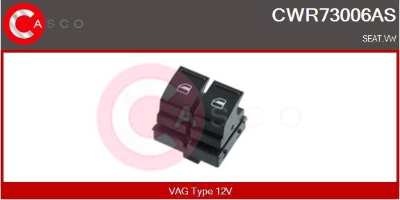 Casco CWR73006AS - Comutator,macara geam aaoparts.ro