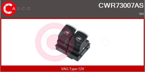 Casco CWR73007AS - Comutator,macara geam aaoparts.ro