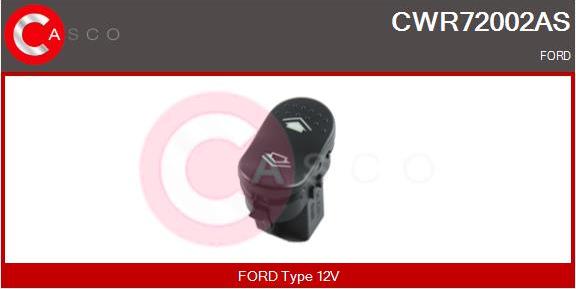 Casco CWR72002AS - Comutator,macara geam aaoparts.ro
