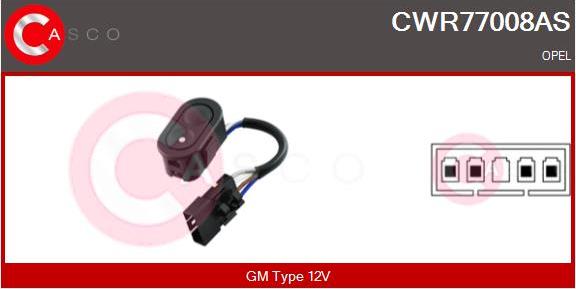 Casco CWR77008AS - Comutator,macara geam aaoparts.ro