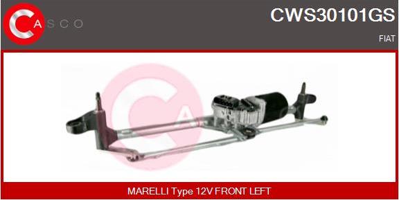 Casco CWS30101GS - Sistem stergator parbriz aaoparts.ro