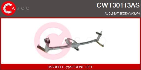 Casco CWT30113AS - Legaturi stergator parbriz aaoparts.ro