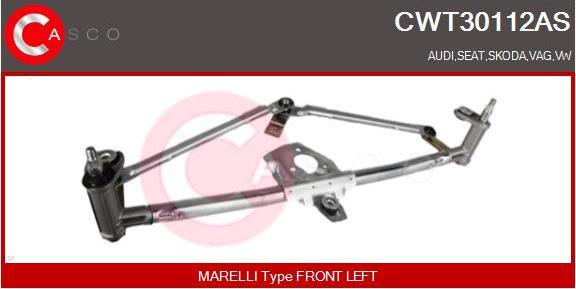 Casco CWT30112AS - Legaturi stergator parbriz aaoparts.ro