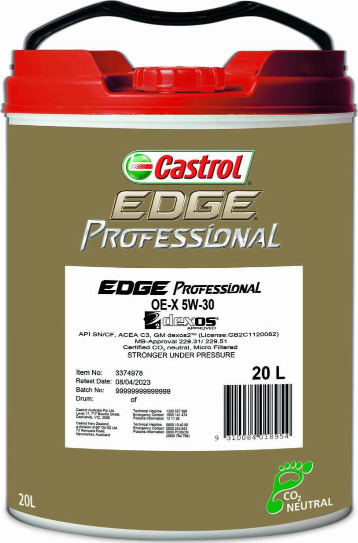 CASTROL 3374978 - Ulei de motor aaoparts.ro