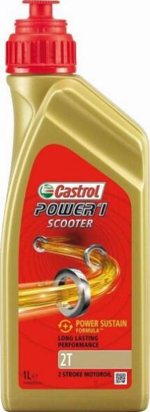 Castrol POWER1 SCOOTER 2T 1L - Ulei de motor aaoparts.ro