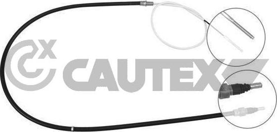 Cautex 468031 - Cablu, frana de parcare aaoparts.ro