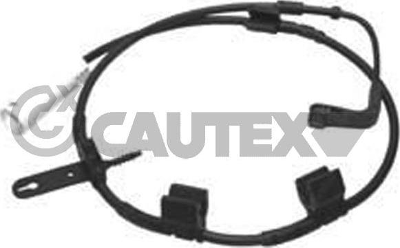 Cautex 755095 - Senzor de avertizare,uzura placute de frana aaoparts.ro