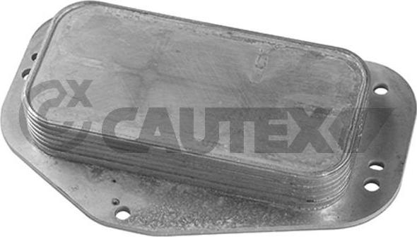 Cautex 751824 - Radiator ulei, ulei motor aaoparts.ro
