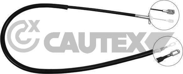 Cautex 766252 - Cablu, frana de parcare aaoparts.ro