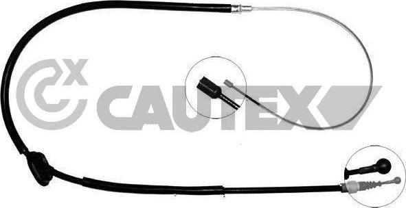 Cautex 760166 - Cablu, frana de parcare aaoparts.ro